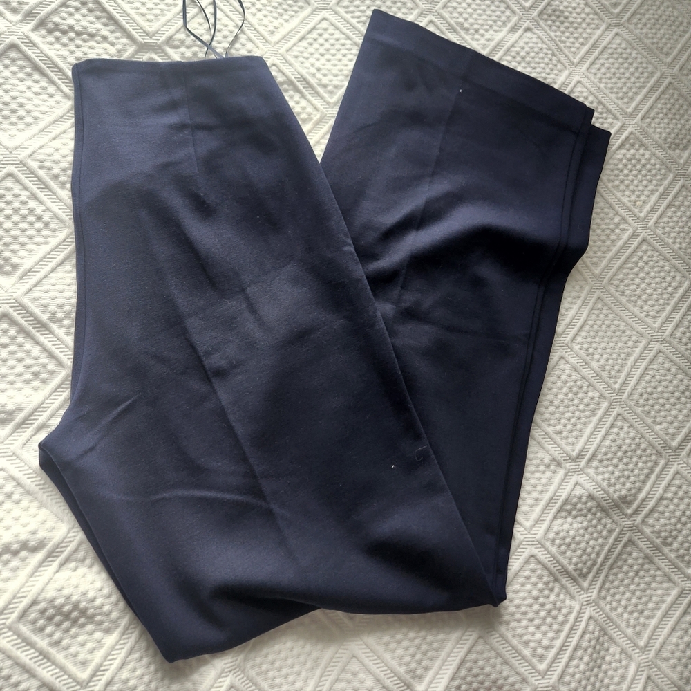 J. McLaughlin Dark Blue Rayon Blend Pants